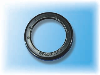 NBR rotary shaft seal without spring
