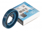 Rotary Shaft Seal AS 25x45x8 NBR-440 blue DIN 3760